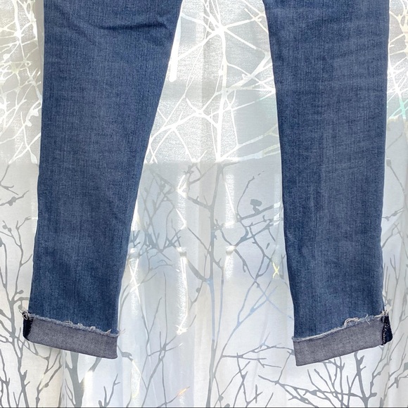 Rag & bone high rise waist ankle skinny crop cropped light blue jeans pants - Picture 8 of 13